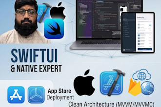 fix xcode project issues and develop custom ios apps