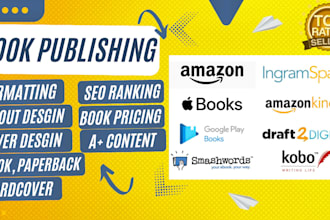 professional book publishing on KDP, kindle book publishing