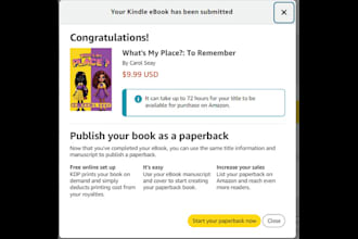 do amazon kdp book publishing and book formatting