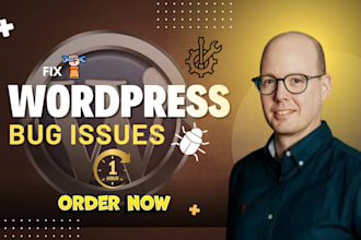 fix wordpress issues, wix velo bugs , speed up wordpress, optimized divi website