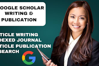 backdate write and publish article in high impact journals on google scholar