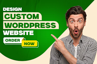 build a responsive wordpress website design for your business