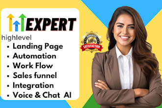 gohighlevel landing page gohighlevel website gohighlevel sales funnel ghl expert