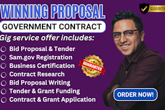 respond to rfp, write resume win government contract bid proposal, rfq, and rfi