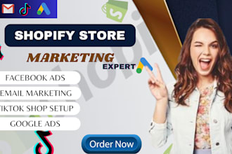 boost shopify store sales marketing ecommerce promotion sale funnel, google ads