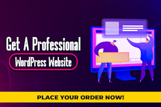 build, revamp, create wordpress website design, redesign website development