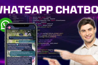 do whatsapp saas bot, ai chatgpt, calling bot, chatbot, ai voice, assistant bot