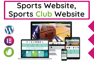 develop ai tournament website, gaming website, esport website, club website