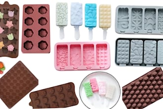 design custom silicone mold for candy, cake, chocolate, resin, soap stl and more