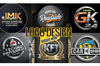 do modern business logo design with copyrights