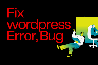 fix wordpress bugs, issues or errors