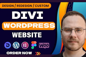 be your divi wordpress expert build custom responsive divi website divi theme