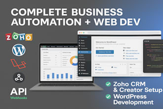provide full zoho one customization, integration, and support