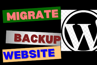 migrate transfer backup clone your wordpress website