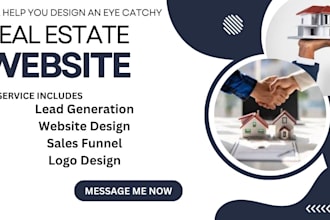 real estate website wordpress website real estate idx website landing page
