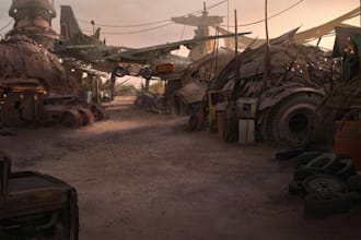 do 3d game environment level design unreal engine  3d model game art unity props