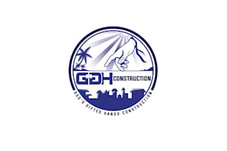 design stylish fun luxury residential construction company logo