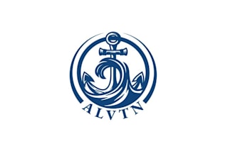 design being anchor strong financial foundation life logo