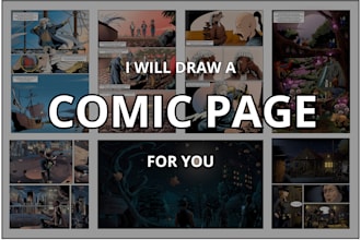 draw a comic page for you