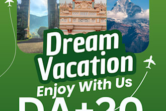 provide design  consulting, travel via travel guest post on high da travel blogs