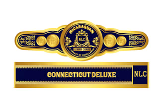 do luxury cigar logo, bands, labels and box or any graphics design