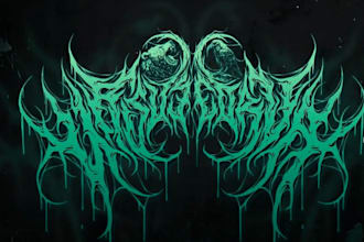 do a metal,hardcore,heavy metal, black metal band logo