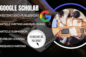 write and publish article in google scholar peer reviewed indexed journal