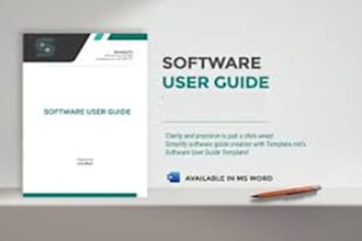 write user guides, user manuals and draw flow charts