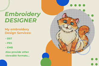 do best embroidery digitizing designs  logo in cheap price