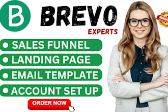 setup and design brevo email marketing campaigns, automation and newsletters