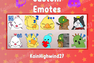 create custom emotes for twitch and discord