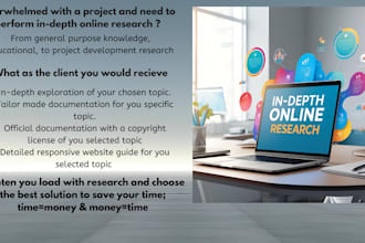 perform in depth research tailored to your needs