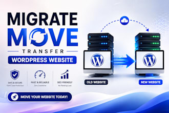 do migrate move transfer and restore wordpress website