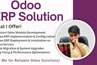 do odoo customization, develop and install odoo module for your business
