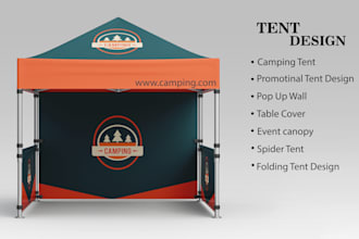 design tent, table cloth, flag, canopy tent, pop up tent