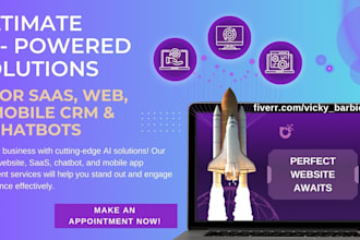 build ai website, ai saas, ai chatbot, ai mobile app