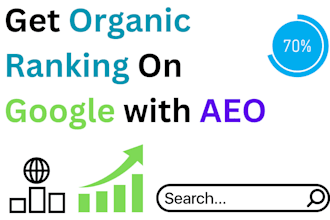 get you organic ranking on google through aeo and GEO