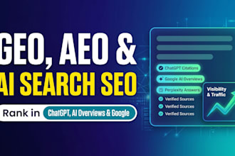 do GEO, aeo and SEO to rank website in chatgpt and google