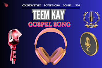 produce soulful gospel song as a female vocalist and songwriter