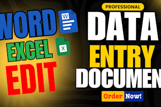 type document in microsoft word for office official files, edit, format,copy,any