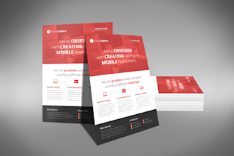 design flyer, creative flyer design