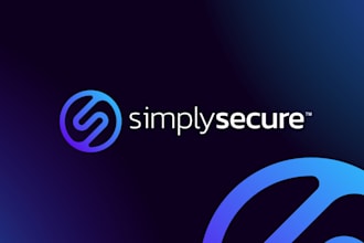 design a simple tech startup logo