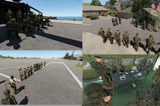 build custom server map koth system building skin gear for arma reforger dayz