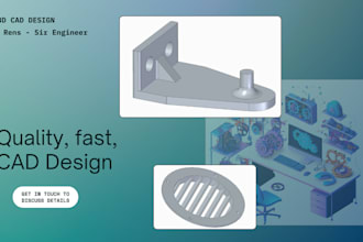 create your 3d cad design
