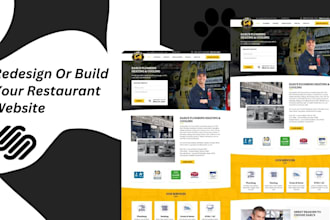 build squarespace handyman services, construction, or plumbing website