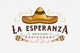 design wonderful mexican restaurant logo
