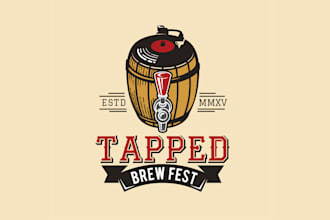 design beer festival party environment logo