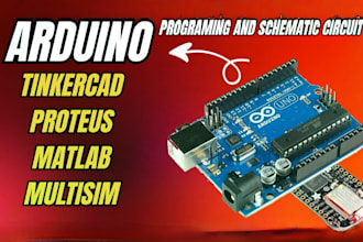 do arduino programming and schematic circuit