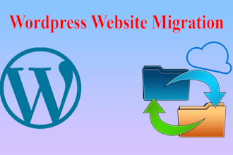 backup, transfer, clone and migrate wordpress website
