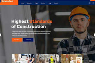 build squarespace construction website hvac cleaning website plumbing website